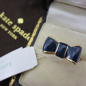 Kate Spade New with Tags "Take a Bow" ring